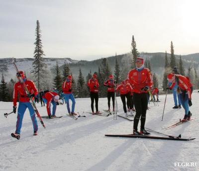 Лыжница рязанского ЦСП со сборной России переместилась в Хакасию